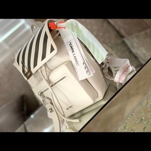 Off white backpack
